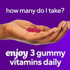 Vitafusion Gorgeous Hair, Skin & Nails Multivitamin Gummy Vitamins, plus Biotin and Antioxidant vitamins C&E, Raspberry Flavor, 135ct (45 day supply), from America’s Number One Gummy Vitamin Brand