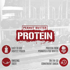 Rich Piana 5% Nutrition Snack Time | Squeezable Protein Shots | High Protein Snack Pouches | Convenient, Real Food Protein from Peanuts & Egg Whites | 10-Count (Peanut Butter)