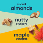 Ratio Trio Maple Almond Crunch Cereal, 10g Protein, Keto Friendly, 10.4 oz