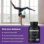 NutraChamps Thyroid Support & Adrenal Support Supplement 2-in-1 Formula with Iodine & Ashwagandha for Energy, Metabolism, Focus, Adrenal Fatigue & Stress Relief, Cortisol Balance for Women & Men