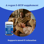 BeLive 5-HTP Gummies - 60 Ct I 5HTP Stress Relief Gummies for Better Sleep, Heightened Focus, Mood Booster & Stress Relief I Serotonin Booster for Adults, Vegan 5 HTP Supplement - Mixed Berries Flavor