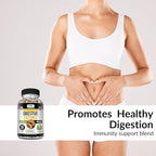 Kaya Naturals Digestive Enzymes with Prebiotics & Probiotics - Constipation & Bloating Relief Pills for Women & Men - Aids Immune Function - Digestion Support - 30 Veggie Capsules (Pack of 2)