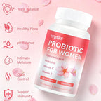 Women's Vaginal Probiotic Supplement for Intimate Health & pH Balance | with Hyaluronic Acid, Multi-Collagen, Vitamin C | Supports Comfort, Moisture & Antioxidant Defense | 120 Capsules (1)