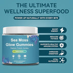 BalmBare Hair Revive Gummies - Irish Seaweed & Pearl Powder, Hair Skin Nails Support, Vegan Non-GMO Gluten-Free, Daily Supplement for Men & Women - 60 Count