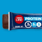 Fiber One Chewy Protein Bars, Caramel Nut, Protein Snacks, 1.17 oz, 5 ct (Pack of 4)