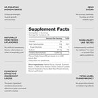LEGION Creatine Monohydrate Gummies – Clean Chewable Creatine Supplement for Strength, Endurance & Muscle Recovery – 30 Serving Sour Strawberry – No Artificial Flavors or Sweeteners