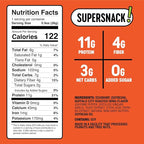 The Only Bean Crunchy Roasted Edamame Snacks (Buffalo) – High Protein (11g), Low Carb Keto Vegan Office Snack, Gluten Free Healthy Snacks for Adults and Kids, 0.9oz (Pack of 10)