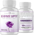 Menopause Support - Menopause Relief and Weight Management Support - for Hot Flashes, Night Sweats Relief and Energy - 120 Capsules - Made in USA