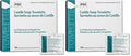 PDI Castile Soap Towelette, 1 Box of 100 Individually Wrapped 7.7"x5" Wipes, Gentle Soap Cleansing Towelettes for Personal Hygiene, Hand & Facial Cleaning, Travel & Patient Care (Pack of 2)