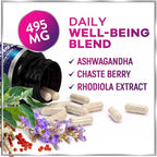 Menopause Supplements for Women - Hot Flash Night Sweats & Menopause Relief Pills - Probiotic Blend 8 Billion CFU Per Serving with Dong Quai & Black Cohosh - Vaginal, Digestive Support - 60 Capsules