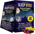 Dr. Price’s Natural Sleep Aid Powder – Berry-Citrus, 30 Packs | Sleep Powder Drink Mix with Magnesium, Microdose Melatonin & Tryptophan | Sleep Support for Adults | Doctor-Formulated, Made in USA