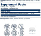 SOLARAY DAO Enzyme - Digestive Enzyme That Breaks Down Histamine - 60,000 HDU - Digestive Enzymes - Vegan, Gluten Free, Lab Verified - 135 Servings, 135 VegCaps