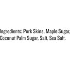 EPIC Maple Bacon Seasoning Artisanal Pork Cracklings, Keto and Paleo Friendly, Protein Snacks, 2.5 oz