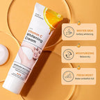 Vitamin C Skin Whitening Cream,Dark Spot Remover for Face,Skin Lightening Cream for Intimate Areas,Neck,Armpit,Elbow, Inner Thigh and Knees,Improve Underarm Dullness Odor