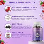 Natural Shilajit Gummies | 8-in-1 Complex with Ashwagandha, Ginseng & Collagen | 50% Fulvic Acid & 85+ Trace Minerals | Energy, Stress & Immune Support | Cranberry Flavor 60ct