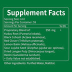 Kudzu Root Drops, Natural Supplement for Menopause Relief, Relaxation & Immune Support, Herbal Complex w/Black Cohosh Red Clover and More Extracts. 2 oz