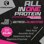 Forzagen All in One Protein for Her, Protein Powder for Women with Collagen Peptides (2 Pound (Pack of 1), Matcha Latte)