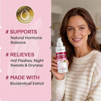 Bioidentical Estriol Face Cream for Women – Natural Estrogen Moisturizer with Wild Yam, Helps Hydrate, Firm & Revitalize Skin– 4.25 oz (3-Month Supply)