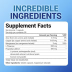 Dr. Berg L-Theanine 200mg - Includes Zinc, Copper, L-Tyrosine, & Ashwagandha – L-Theanine Supplement Adrenal Support - for Relaxation, Stress Relief, and Mental Clarity* – 90 Gelatin Capsules