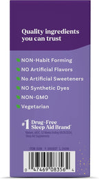 Natrol Sleep + Restore Calming Drink Mix with Magnesium Glycinate, Magnesium Sleep Aid, Melatonin-Free, Lemon Chamomile, 10 Stick Packs