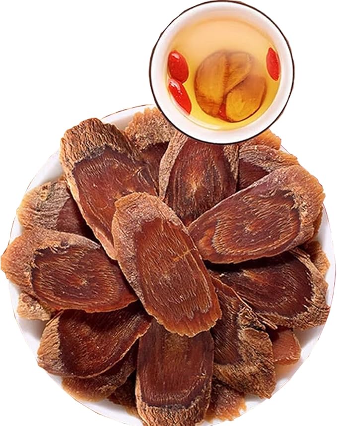 Premium Panax Red Ginseng Root (红参片), 6 Years Grade, Sliced 3.53 oz Korean Ginseng Panax Korean Red-Ginseng Roots
