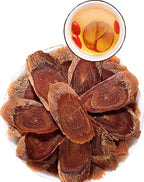 Premium Panax Red Ginseng Root (红参片), 6 Years Grade, Sliced 3.53 oz Korean Ginseng Panax Korean Red-Ginseng Roots
