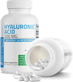 Bronson Hyaluronic Acid 200 MG High Potency Joint Health & Healthy Skin Support, Non-GMO, 200 Vegetarian Capsules
