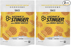 Honey Stinger Organic Mini Vanilla Waffles,Energy Stroopwafel for Exercise,Endurance and Performance,Sports Nutrition for Home & Gym,Pre and Post Workout,1 Bag,5.3 Ounce,(Pack of 2)
