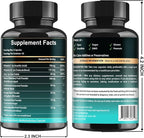 Elderberry Immune Support Supplement 8-in-1 Formula with Echinacea, Vitamin C & Zinc, Vitamin D 5000 IU, Turmeric, Ginger, Ashwagandha – 60 Capsules