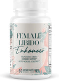Female Libido Enhancer - Libido Booster for Women to Heighten Desire, Balance Hormones, Increase Sensitivity - 14 Ingredients for Women's Health - 3rd Party Tested Supplement - 60 Capsules
