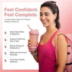 BIRDMAN Fitmingo Vegan Protein Powder with Inositol, Collagen Boosters, Hyaluronic Acid and Vitamins | Low Carb, Dairy Free, Low Calorie | 23g Plant Based Vanilla Protein Powder with Myo-Inositol