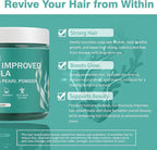 Revive Hair Gummies - Sea Moss Gummies with Hair, Skin & Nails Vitamins with Seamoss, Pearl Powder, Vitamin E, Aloe Vera, Liposomal Vitamin C, 30 Count