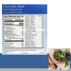 BestMed Weight Loss Chocolate Mint Pudding/Shake Mix - 7/Box | Gluten Free, KETO Friendly, Low Calorie, Low Carb, Vitamin Fortified, Meal Replacement