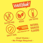WellYeah Probiotics for Women Gummies - 10 Billion CFU - for Digestive Support, Gut Health, and Feminine Health Support - Natural Sourced Flavors - Vegan, Delayed Release Womens Probiotic - 60 Gummies