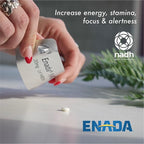 ENADA 20 x NADH Supplement | Boost Energy, Mental Focus, Stamina | Support Fatigue, Cell Regenerator | 20mg NADH 30 Lozenges (1 per Serving) | Natural Energy Supplements for Women and Men