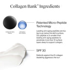 Neutrogena Collagen Bank Face Moisturizer, Broad Spectrum SPF 30 Anti-Aging Face & Neck Collagen Cream, Micro-Peptides, No White Cast 2 fl oz & Trial Size Hydro Boost Facial Cleanser, 0.5oz
