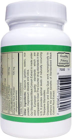Black Cohosh Extract Plus, European Standardized 2.5% Triterpene glycosides (120 Capsules)
