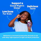 Feel Great Kids Melatonin Gummy | Strawberry Flavored Melatonin Gummies Kids | 1 MG of Melatonin Sleep Aid for Kids | Vegan Gummies | 60 Day Supply