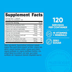 Nutricost Electrolyte Complex Advanced Hydration (120 Capsules) - 8 Hydrating Electrolytes & Vitamins, Gluten Free, Non-GMO, Vegetarian