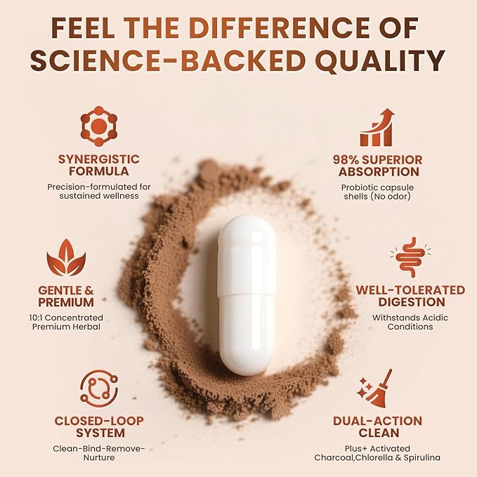 Lukaree Wormwood Black Walnut Cleanse for Human 1200mg – Ultra Gut Cleanse & Digestive Health w/Pumpkin Seed Oil,Clove,Activated Charcoal -10X Concentrated, Men & Women Probiotic Capsules -Vegan,60 CT