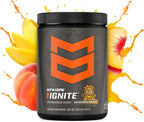MTN OPS Ignite Sugar Free Energy Drink Powder with 200mg Caffeine, Nootropic Blend for Energy, Focus & Endurance, L Arginine & L Citrulline Pre Workout, 45 Servings, Mayan Mango