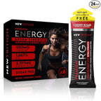 NewTrition® Extra Strength Energy Shots, 1.7 fl oz - 250mg Caffeine with Vitamin B & Amino Acids, Sugar-Free, Zero Calorie Vitamin Energy Drink for Focus & Endurance (Pack of 6, Cherry Bomb)