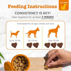 Zesty Paws Probiotics for Dogs, Digestive Enzymes Gut Flora, Digestive Health, Diarrhea & Bowel Support, DE111, Dog Probiotics Soft Chew for Pet Immune System, Chicken, 90 Ct (Pack of 2)