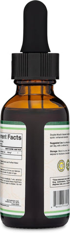 Valerian Root Drops for Sleep - Organic Valerian Root Tincture Extract 168mg - 1 FL OZ, 30 Servings (Better Absorbed Than Capsules, Enhances Valerian Root Tea) for Relaxation and Calm by Double Wood