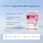 VSL4® Vaginal Health Daily Probiotic Supplement for Women's Health & Urinary Tract Support* – 10B CFU – 4-in-1 Formula with Probiotics, Prebiotic, Cranberry Extract & B+D Vitamins, 30 Capsules