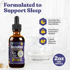 Rejuvica Health NoctuRest Liquid Melatonin Drops for Adults – Natural Sleep Aid with Magnesium, L-Theanine & Valerian Root – Nighttime Sleep Support for Calm & Rest - 2X Absorption Drops - 2 Fl Oz