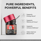 JUNG KWAN JANG Korean Red Ginseng Extract Limited 100g Jar | Ginseng Supplement, Ginseng Tea | Energy Boost,Stamina, Immune Support | 100% Korean Red Ginseng Extract | Vegan Friendly | 100g