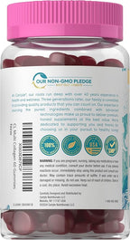 Carlyle Collagen Gummies | 60 Count | Multi Collagen Complex | Beauty Formula Supplement | Mixed Berry Flavor | Non-GMO, Gluten Free
