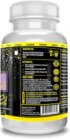 ACTIF Telomere Mega Support with 10+ Factors, Non-GMO, Telomerase and DNA Supplement for Energy, Memory and Anti-Aging, Made in USA, 60 Count