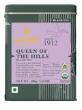 Luxmi Estates Queen of the Hills Organic Darjeeling Black Tea Loose Leaf 50 Cups (100g/3.5oz) | Direct from Garden
